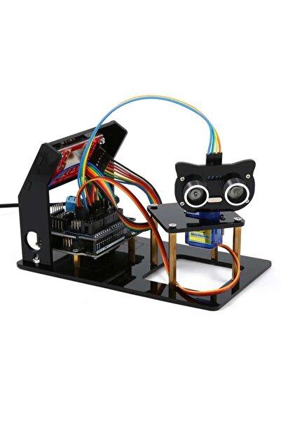 TeTea Kit Educational Tetea,Kit STEM Modul senzor/radar cu ultrasunete Arduin...