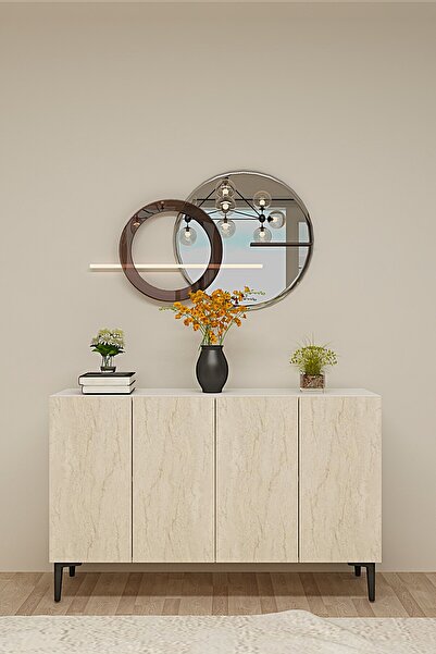 CENEYRA KA1299BT APLOS120 KONSOL, KAHVE KÖŞESİ ve TV SEHPASI, ÇOK AMAÇLI DOLA...