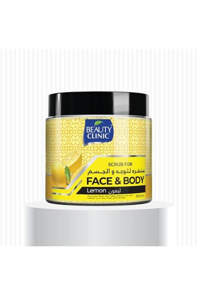 beauty clınıc Lemon Face and Body Scrub 500 ml