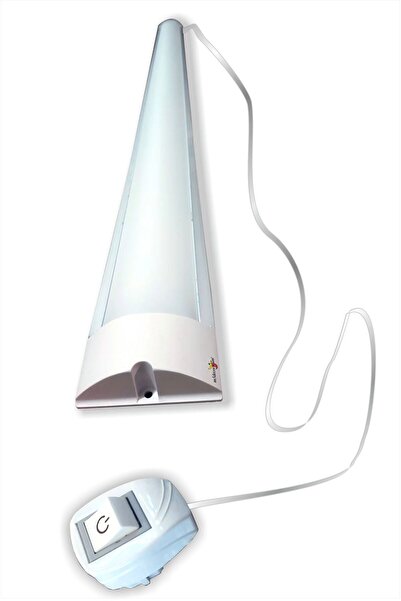 Saatistan Uzun Fişli Düğmeli Mutfak Tezgah Altı Led Işık Aydınlatma Bandı