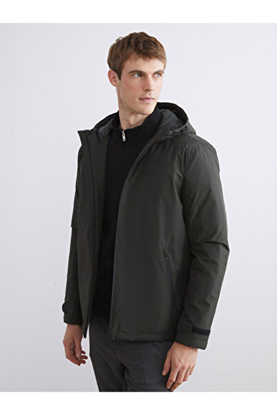 LC Waikiki Timeless Clothing & Timeless Choices Standardfit Hooded Men's Coat
