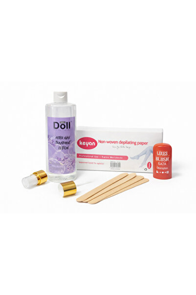 Keyan Professional Hair Removal Set – After Wax Lotion, Hair Removal Strips, ...