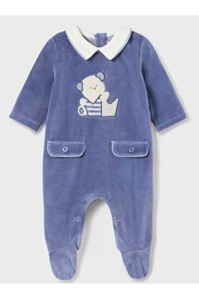 MAYORAL Baby velvet jumpsuit