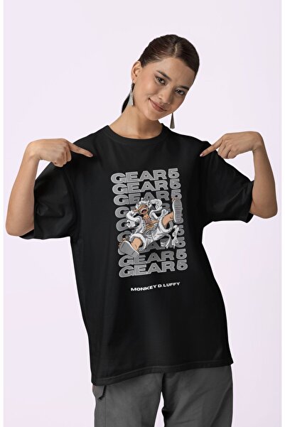 SEVBANO Monkey D. Luffy Gear 5 Printed Unisex Oversize Anime Series Character...