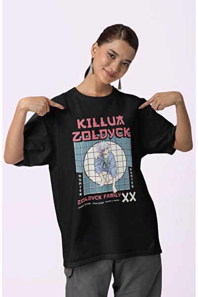 SEVBANO Killua Zoldyck Zoldyck Family Printed Unisex Oversize Hunter X Hunter...