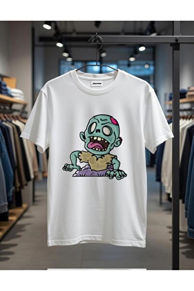 playwear PLAY WEAR Unisex Μπλουζάκι με στάμπα TONGUE MONSTER με λαιμόκοψη ποδ...