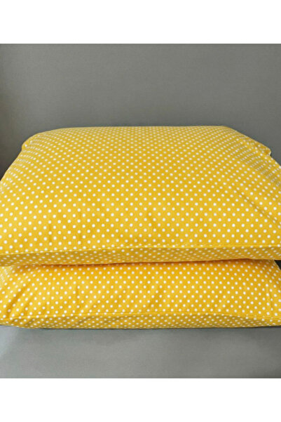 mihriban غطاء وسادة بنمط منقط مكون من قطعتين مقاس 50x70 سم