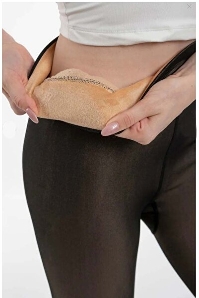 MEYA PİNE Θερμικές κάλτσες κολάν σε χρώμα δέρματος με φλις εσωτερική επένδυση