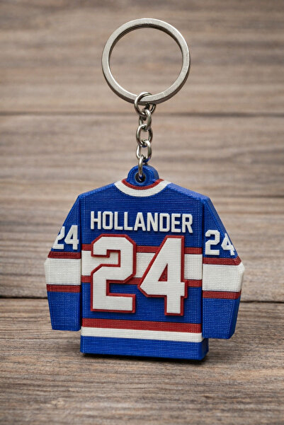 lysiaaccessory Heated Rivalry Hollander 24 Ice Hockey Jersey Keychain