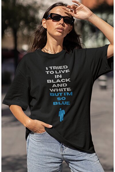 SEVBANO تي شيرت بتصميم بيلي إيليش مطبوع للجنسين