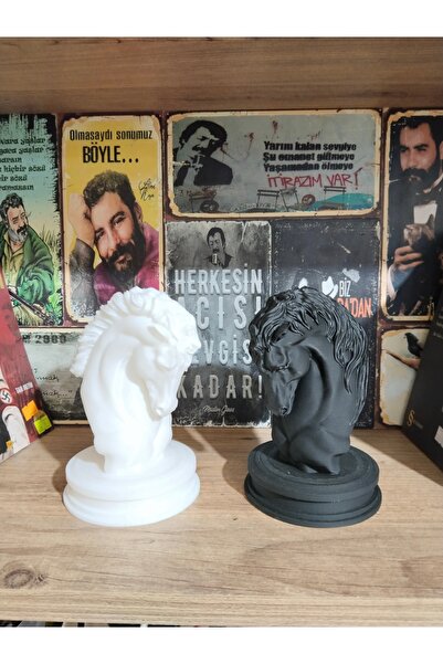 berkatello 3d printing & e-commerce At Büstü 15cm, Dekoratif Obje ve Biblo, h...