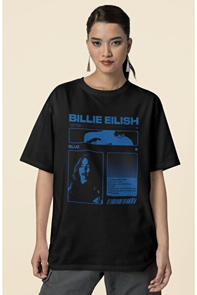 SEVBANO Design Billie Eilish Printed Unisex Oversize Singer T-Shirt
