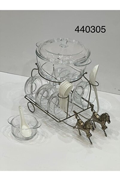 LOUVER Yogurt and soup glass set