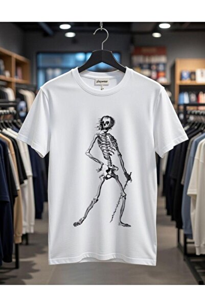 playwear PLAY WEAR Tricou unisex cu imprimeu, cu decolteu rotund, cu design H...