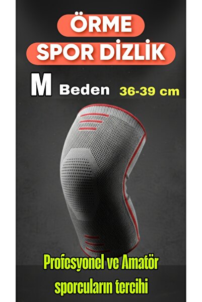 Veltomed M BEDEN 3D Örme Sporcu Dizlik Ağrı Azaltıcı Diz Koruyucu Nefes Alabi...