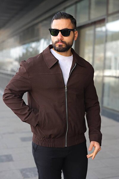 Helen Goods سترة موسمية للرجال من القماش المحبوك للموسم الجديد