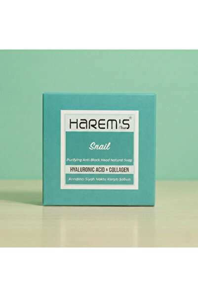 HAREM'S صابون طبيعي لتنقية البشرة ومكافحة الرؤوس السوداء 120 جرام (يحتوي على ...
