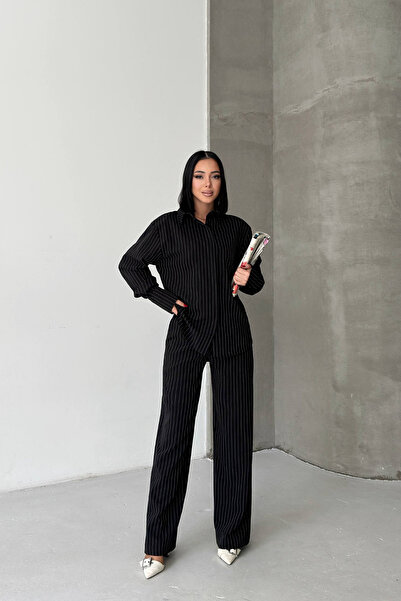 Sorridi Striped Shirt and Pants 2-Piece Set