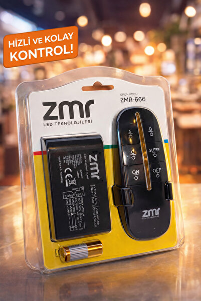 ZMR 4 'LÜ AYDINLATMA KUMANDASI SİYAH