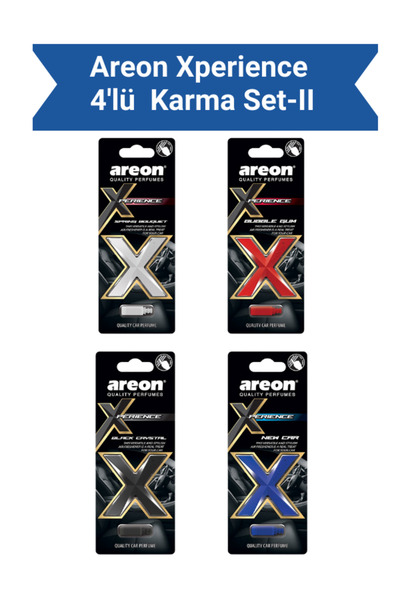 Areon Xperience 4'lü Karma Set-II