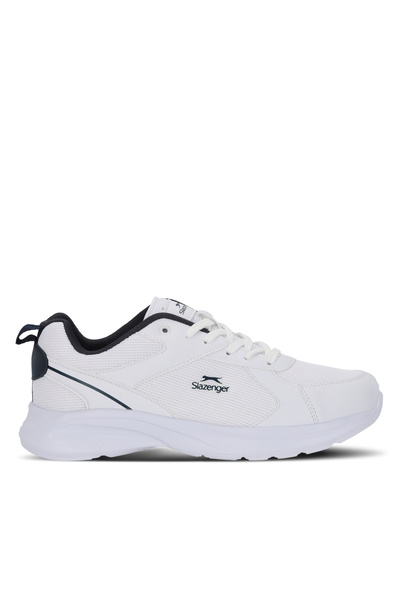 Slazenger Giorgi I Men's White / Navy Blue Running & Walking Sports Shoes