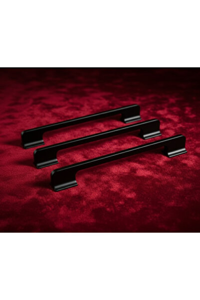 NİSAM AKS Nehir mat siyah çift delikli 160 mm