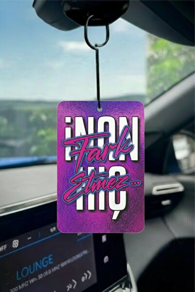 PROMOSYONİK İnan Hiç Fark Etmez Tasarımlı Oto Kokusu