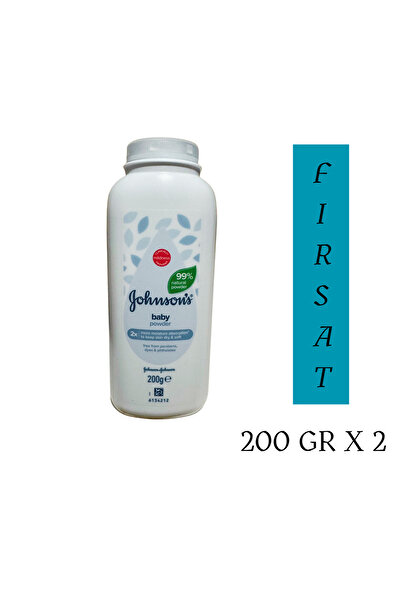 Johnson's Baby Klasik Bebek Pudrası 200gr x 2 Adet (2'li Fırsat Paketi)