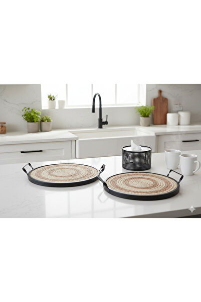 Generic Serving tray set with tissue box