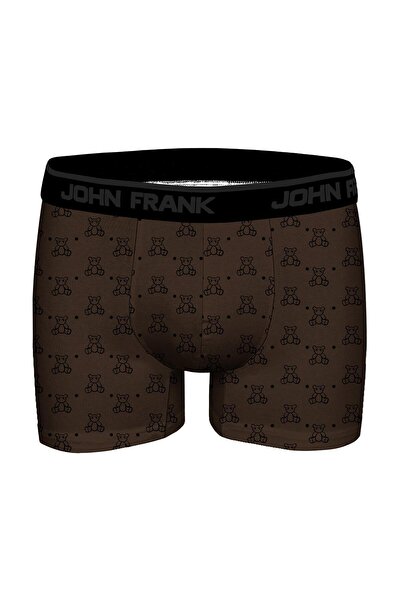 John Frank Digital Printed Modal Boxer White