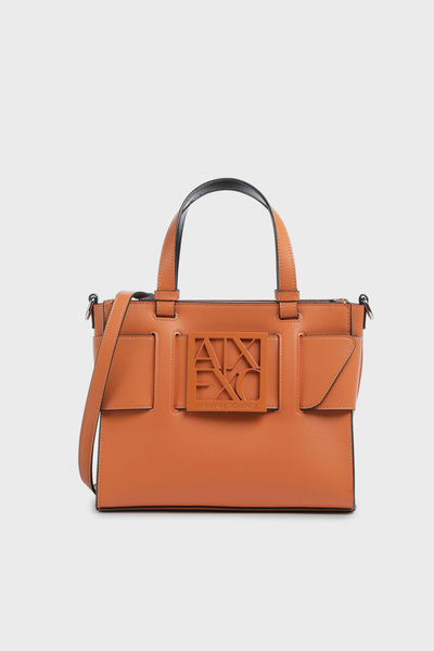 Armani Exchange Logo Fixed Strap and Adjustable Strap Bag Bag 942690 0A874 U3063