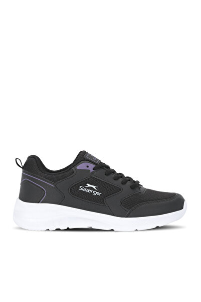 Slazenger Sirius I Women's Black / Purple Running & Walking Sports Shoes