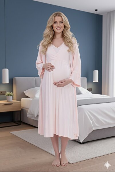 Lohussa New Season Powder Woven Summer Special Design Short Sleeve Maternity ...