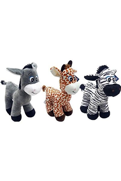 calperia PL62896 - PELUŞ HAYVANLAR 30 CM EŞEK ZEBRA ZÜRAFA (Lisinya)