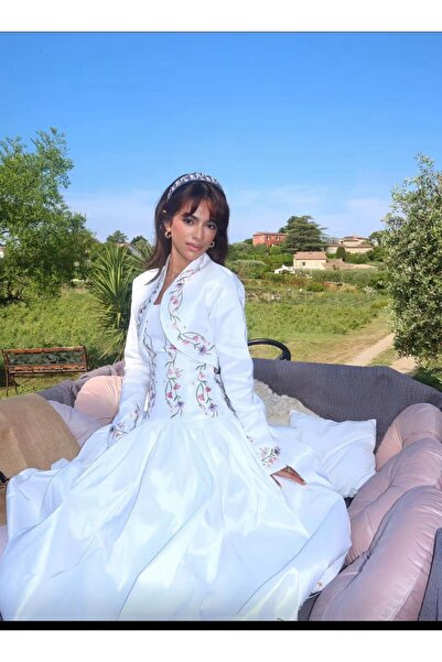 LUNA FASHİON Elegant soft evening dress