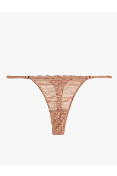 Koton Lace Detailed String Panties