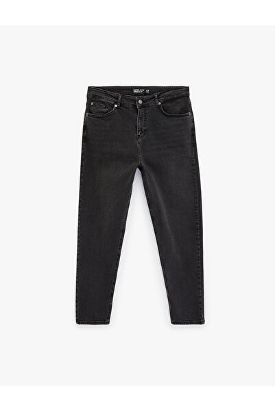 Koton Regular Waist Cotton Tapered Fit Jean Trousers by Joe Jean