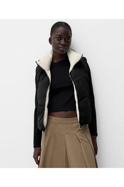 Avakado Women's Double Sided Crop Inflatable Vest