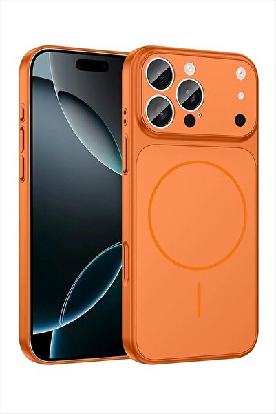 Bijuteri Net غطاء حماية متوافق مع آيفون 16 برو ماكس بتصميم 17 برو ماكس من ماجساف