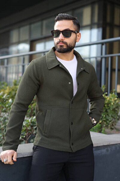 Helen Goods New Season Zr Model Seersucker Fabric Men's Seasonal Jacket