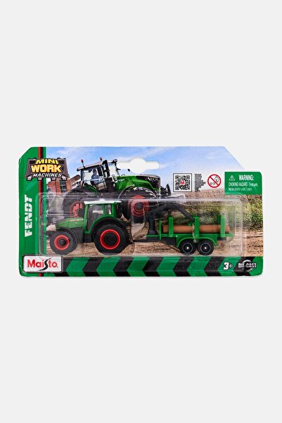 Maisto Mini Work Machine Tractor And Trailor, Assorted