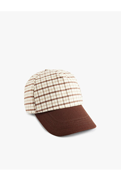 Koton Plaid Cap