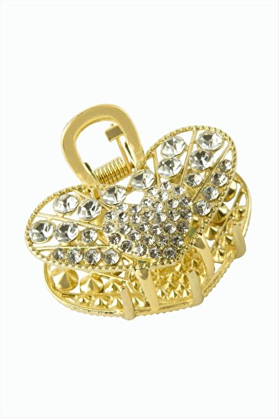 FREEDOM STOREE Heart Stone Metal Clasp Buckle 4 cm