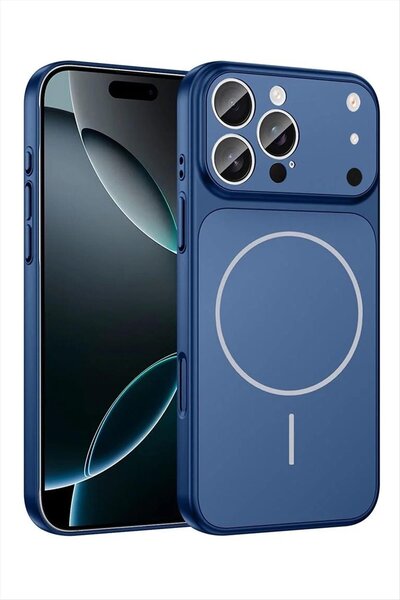 Bijuteri Net İphone 16 Plus Uyumlu 17 Pro Max Görünümlü Magsaff Kapak Kılıf