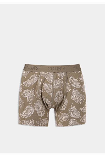 Colin's Modern Fit Printed Men's Green Boxers