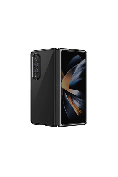 eco port غطاء حماية قابل للطي لهاتف سامسونج جالاكسي Z فولد 4 - أسود