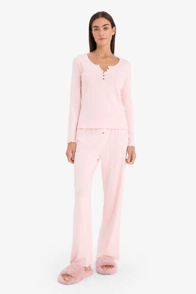 DeFacto Set cu mâneci scurte, croială normală, 2 piese G1676AX26SP