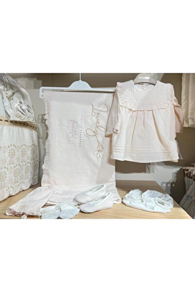 Generic طقم فستان بناتي 6 قطع من عمر صفر الى ثلاث اشهر - سومو