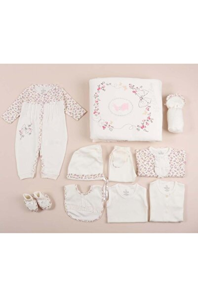 Generic Baby Doll Girls' Cotton Receiving Set - 10 Pieces - From Newborn to 2...