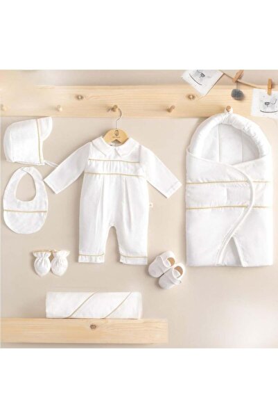 Generic Mini Gentle Baby Boy Sleepwear Set by Pickle, 7 Pieces - 0-3 Months -...